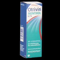 Otrivin Menthol 0,1% Nasenspray - 15 Milliliter