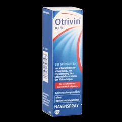 Otrivin 0,1% Nasenspray ohne Konservierungsmittel - 10 Milliliter