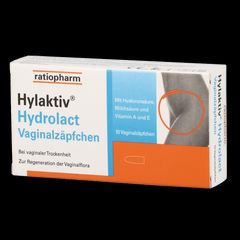 Hylaktiv Hydrolact Vaginalzäpfchen - 10 Stück