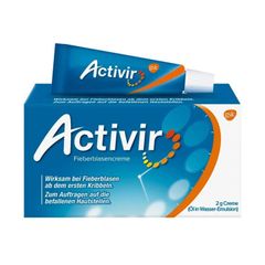 Activir Duo 50 mg/g + 10 mg/g Creme - 2 Gramm