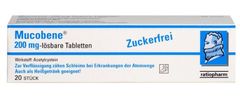 Mucobene® 200 mg - 20 Stück