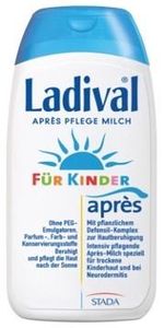 LADIVAL® Kinder Après Pflege Milch - 200 Milliliter