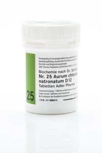 Schüßler Salz Adler Nr. 25 D12 Tabletten - 100 Gramm