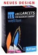 Wellion 28G Lanzetten - 50 Stück