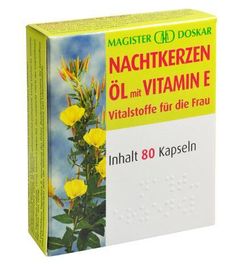 Doskar Nachtkerzenöl plus Vitamin E - 80 Stück
