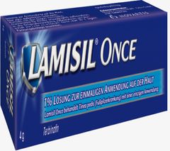 Lamisil Once 1% Lösung zur einmaligen Anwendung auf der Haut - 4 Gramm