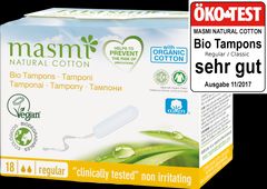 Masmi Organic Care - Bio Tampons Classic - 18 Stück